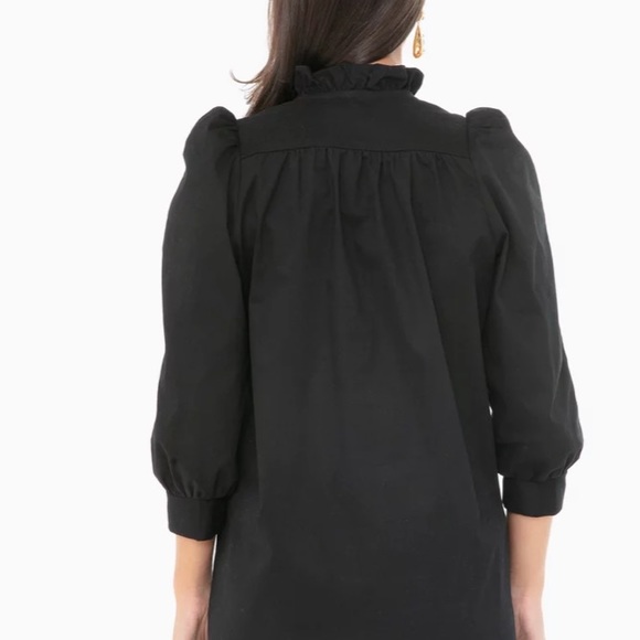 Black Claiborne Dress POMANDER PLACE - Picture 8 of 14